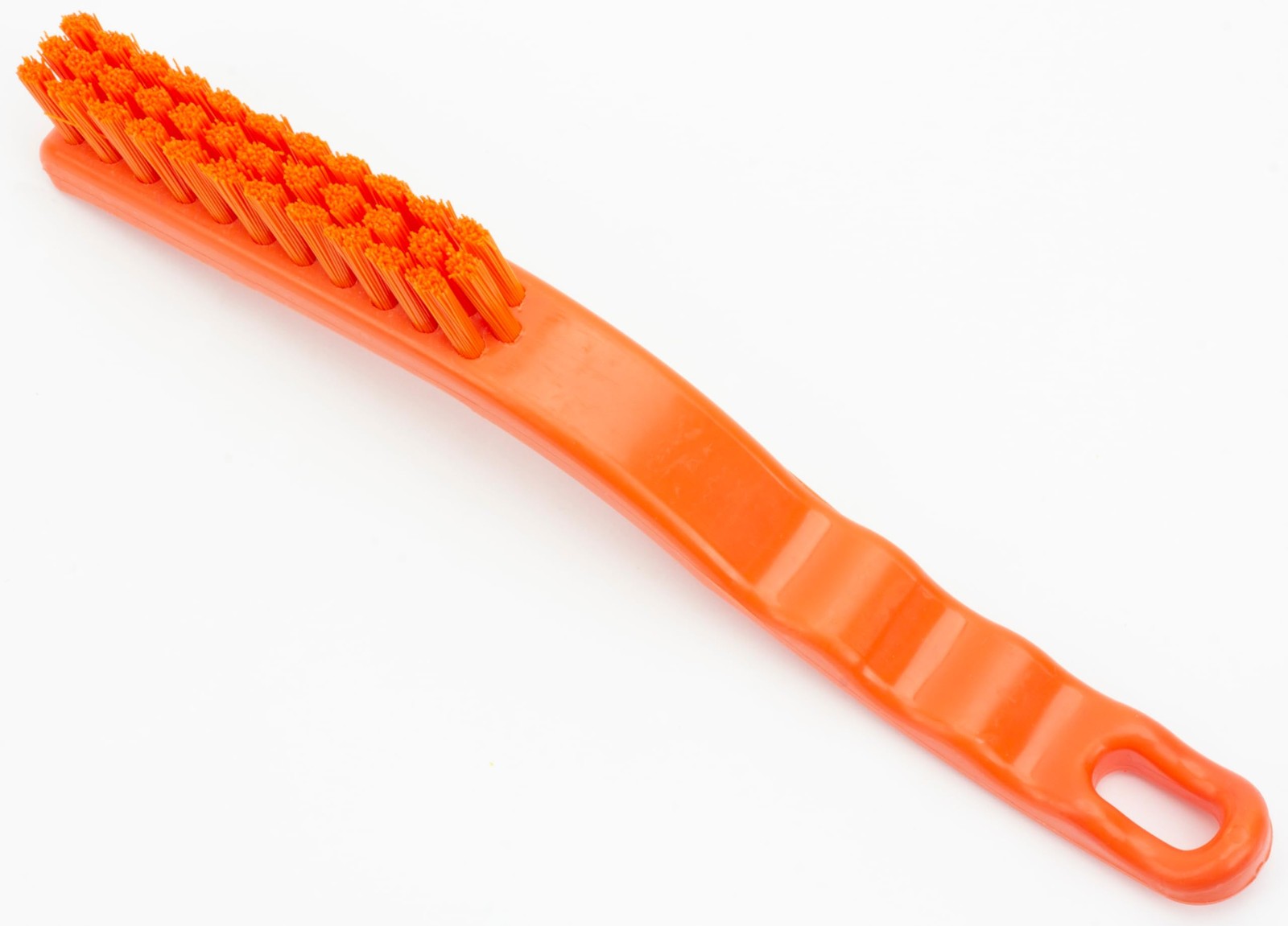 Detail Brush Set Grout Crevice Brushes Hanging Hole Plastic 9 Inch Orange