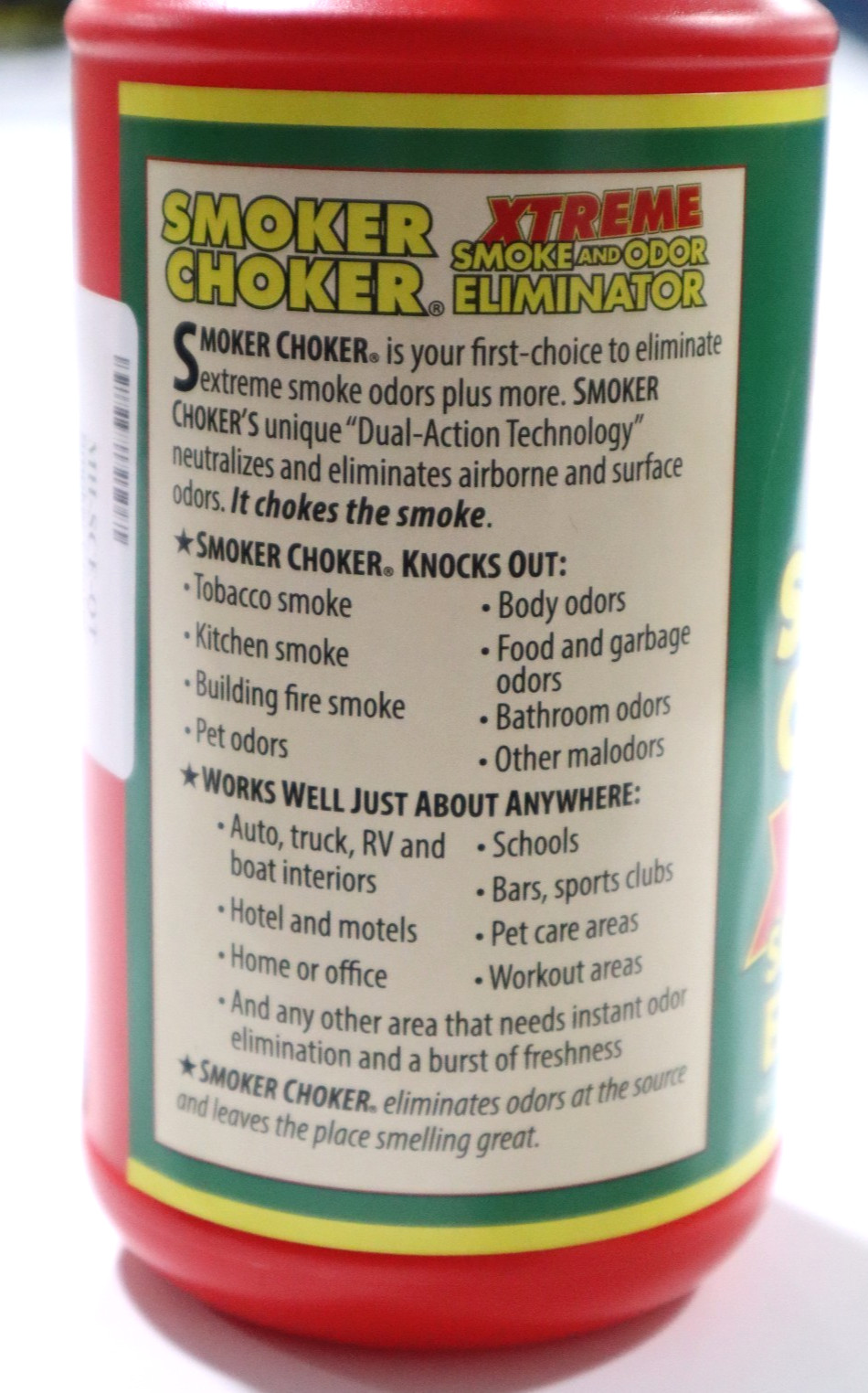 SMOKER CHOKER XTREME, SMOKE & ODOR ELIMINATOR SCE-QT
