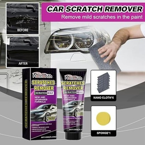 Cleaning Cloth and Scratch Repair Paste, Cleaning Cloth Scratch Remover for Deep