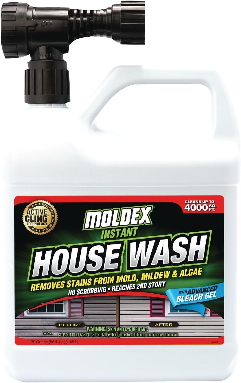 Concentrated Instant House Wash, 56 oz, Yellow