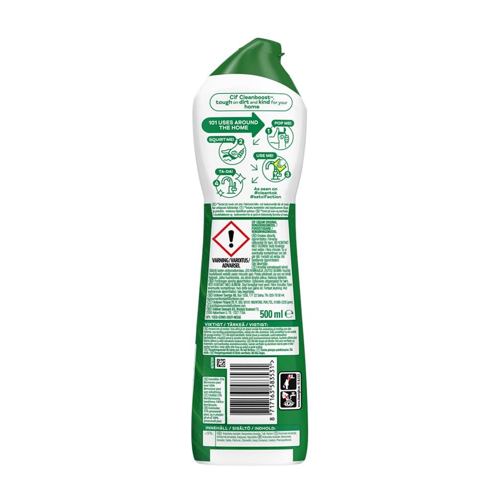 Professional Cream Cleaner Original 500ml Ref 84847