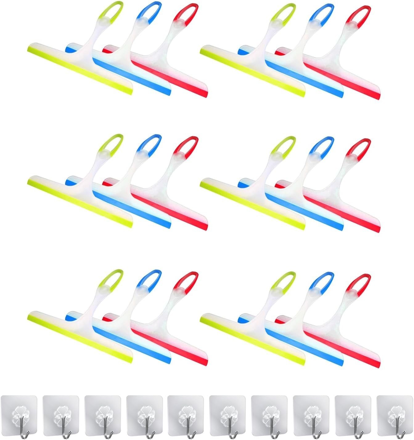 Shower Squeegee Glass Doors 3pcs Bathroom Squeegee Shower Cleaner Squeegee