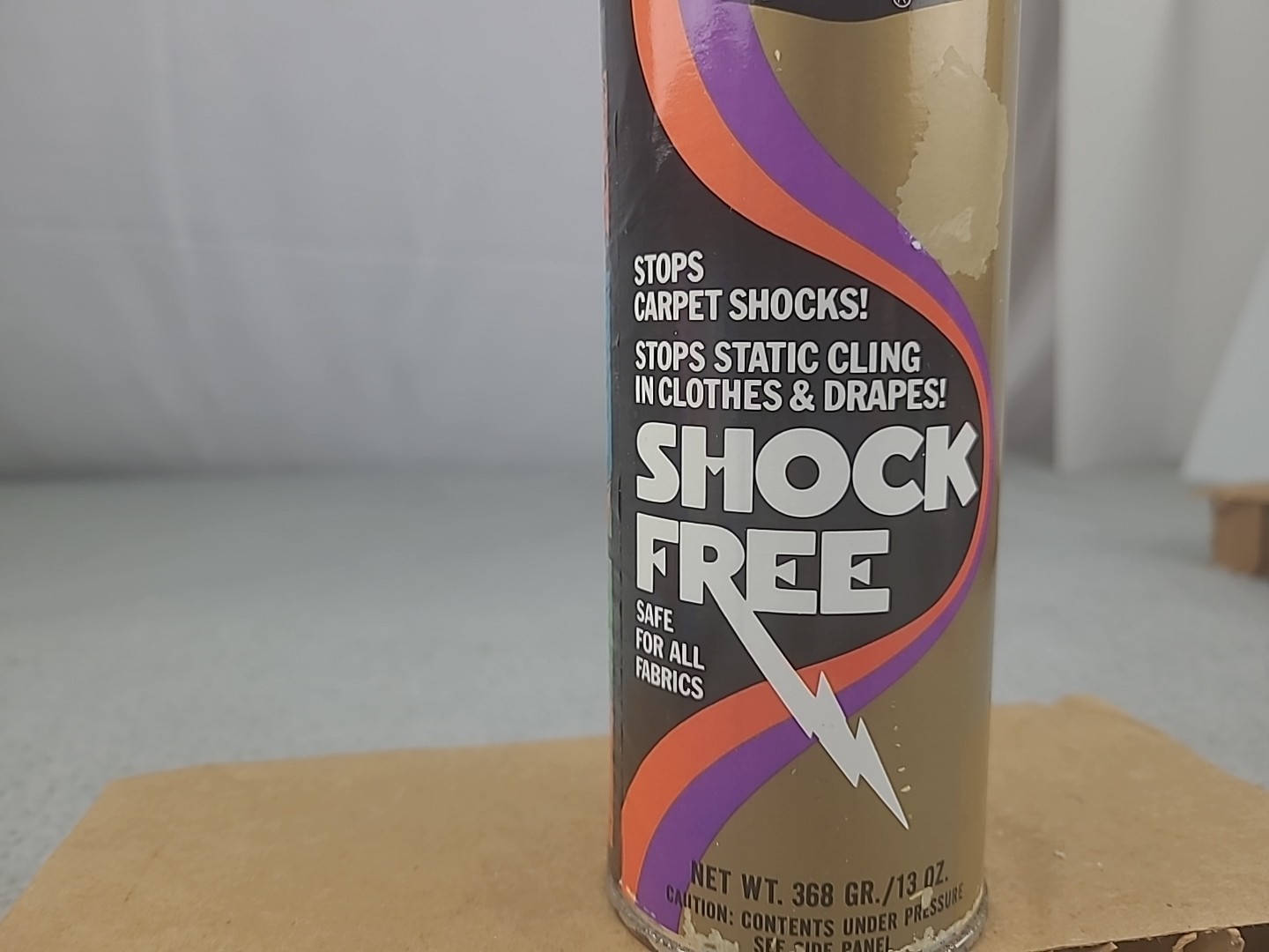 Vintage Magic shock free Aerosol Spray anti-static 13 oz. CHEM-TEL 60s 70s
