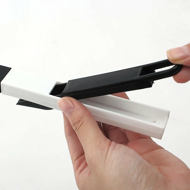 2 Colors Window Groove Cleaning Brush with Cleaning Dustpan Screen Window