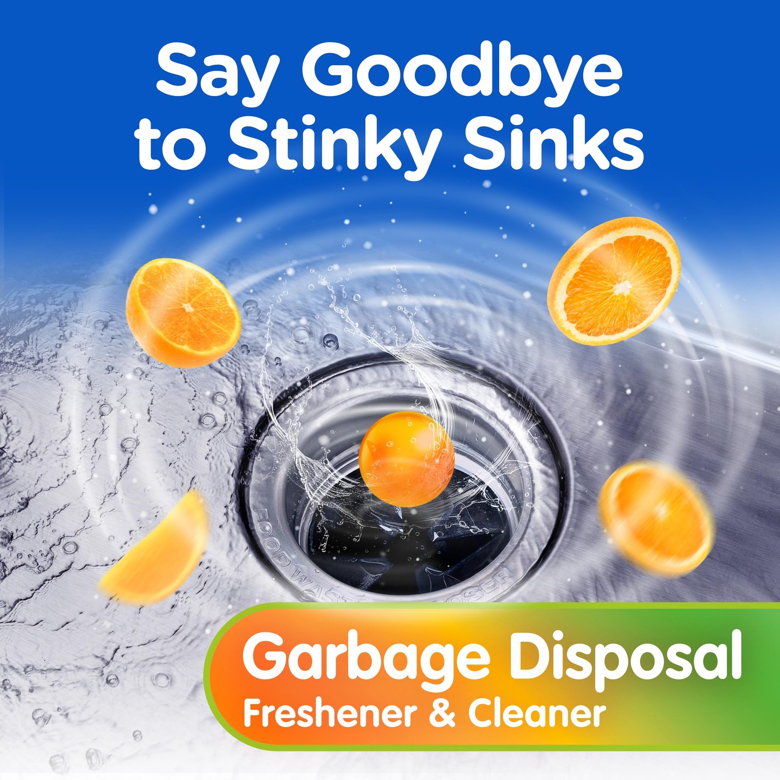 60 Count Plink Garbage Disposal Cleaner and Deodorizer Value Pack Fresh Citrus