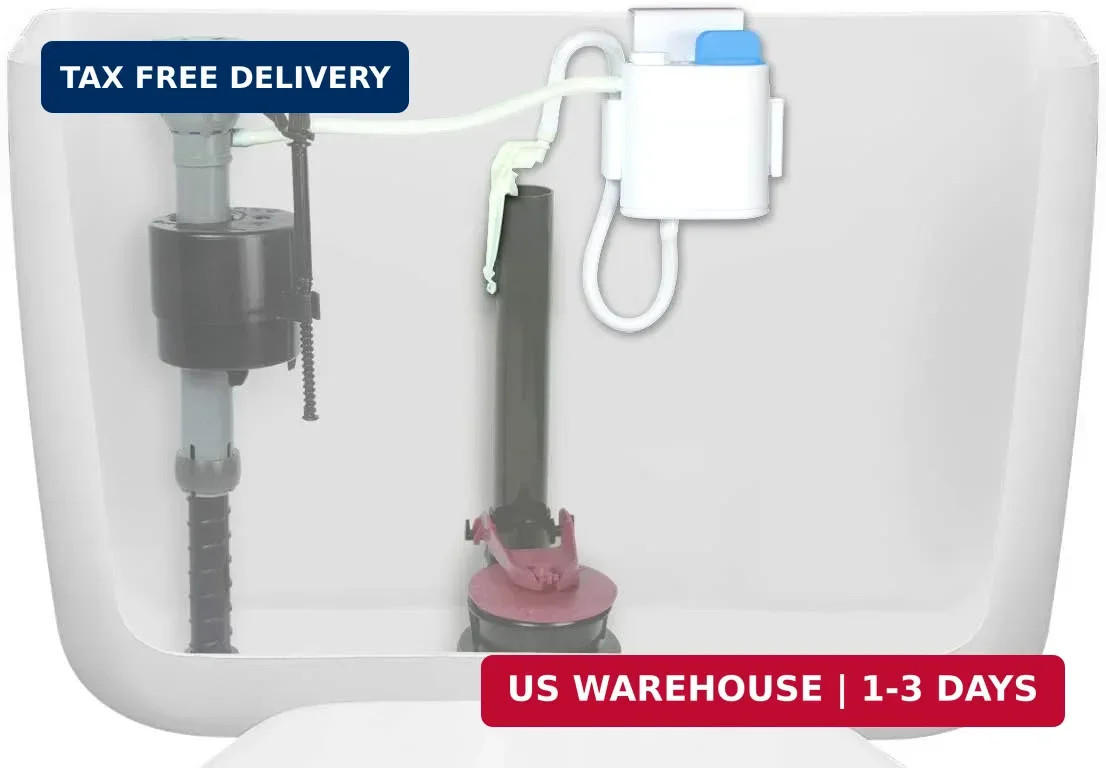 Fluidmaster 8102P8 Flush ‘n Sparkle Automatic Toilet Bowl Cleaning System Refill