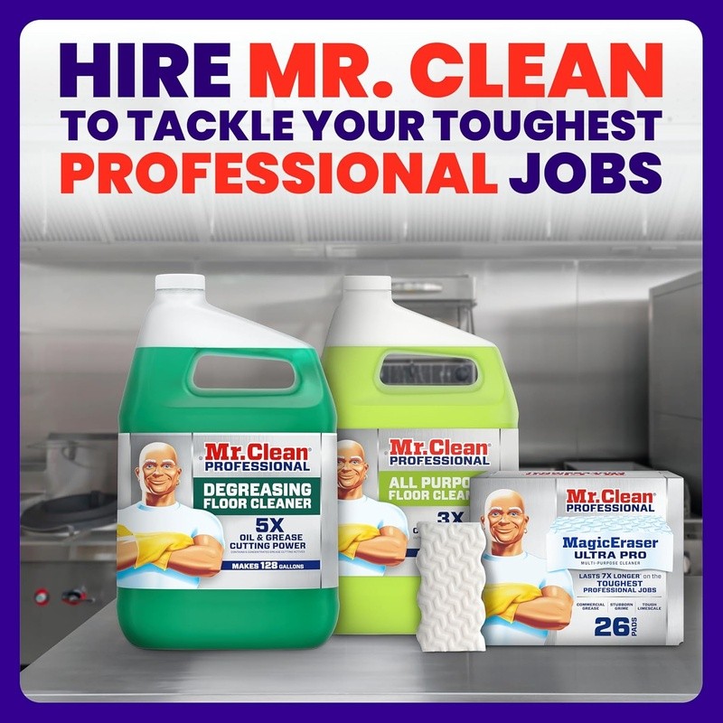 Magic Eraser Ultra Pro Multipurpose Wipes Tough Stain Remover Safe on Surfaces