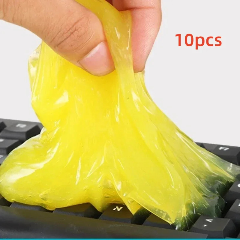 NewAuto Car Cleaning Pad Glue Powder Cleaner Magic Cleaner Dust Remover Gel Home