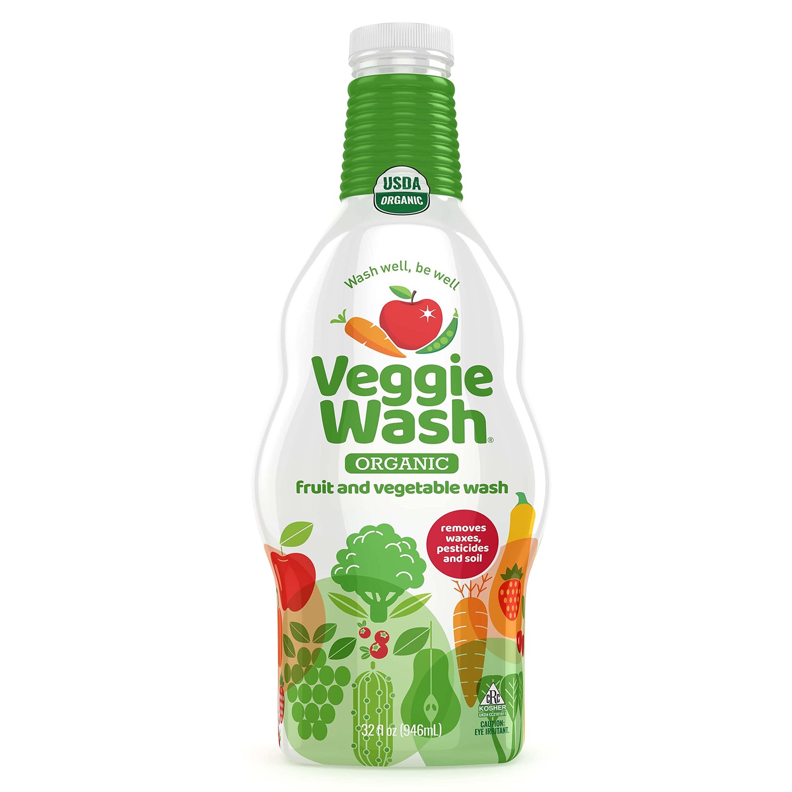 Organic Fruit and Vegetable Wash Soaker, 32 Fluid Ounce