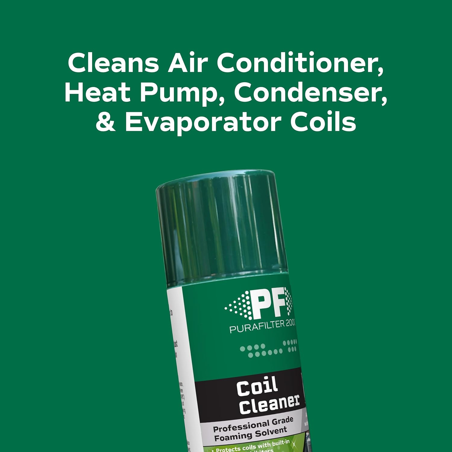 2000 Coil Cleaner Foaming Spray | Use on AC HVAC Condensers and Evaporator Co…
