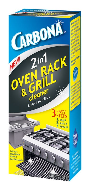 Carbona 2-in-1 Oven Rack & Grill Cleaner 16.8 oz Liquid No Scent