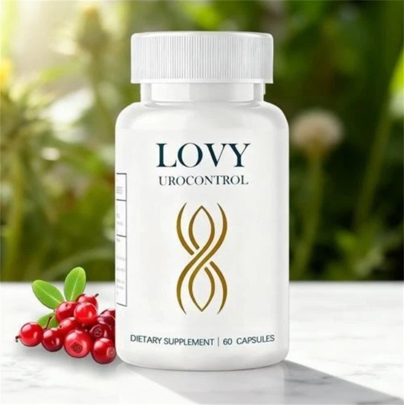 Lovy Urocontrol Capsules, Bladder Health Supplement, Maximum Strength Formula US