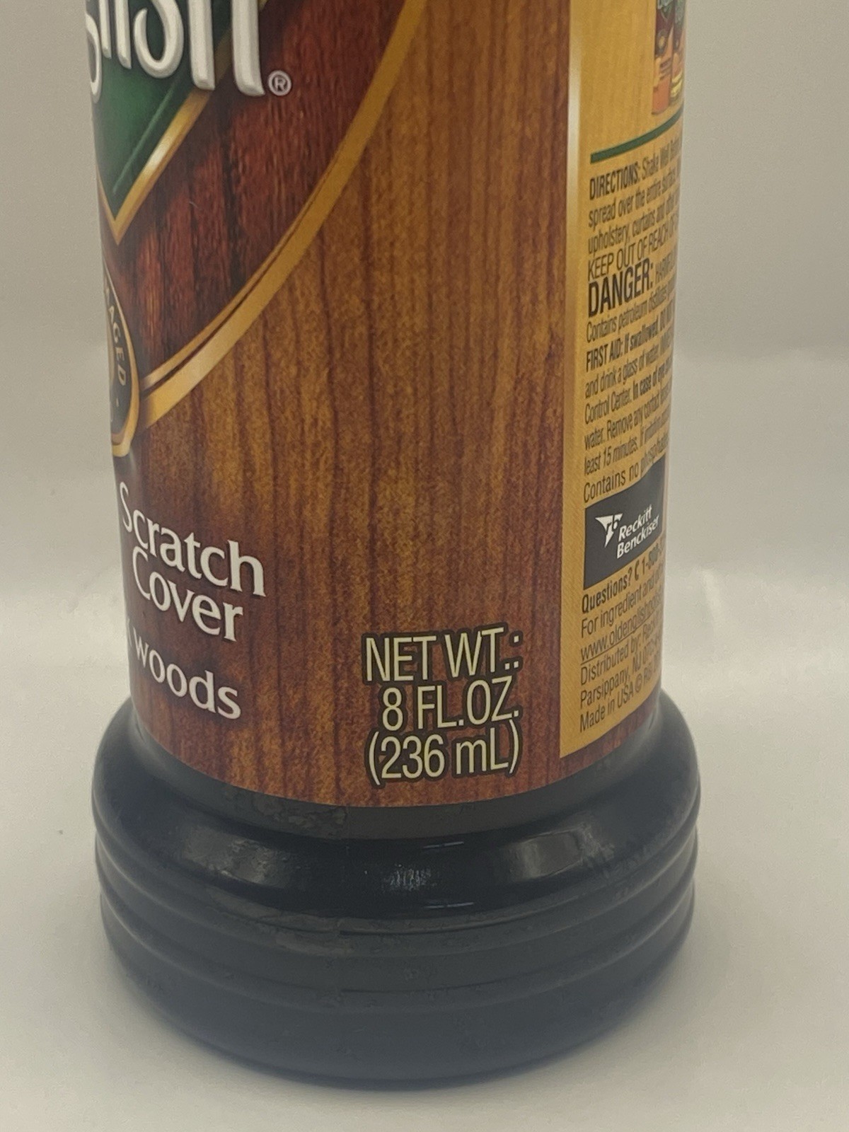 Old English Furniture Scratch Cover for Dark Woods 8oz Bottle