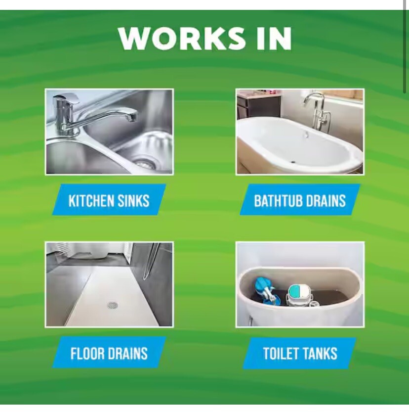 Green Gobbler Bio-Flow Drain Cleaning and Deodorizing Sticks (10-pack)