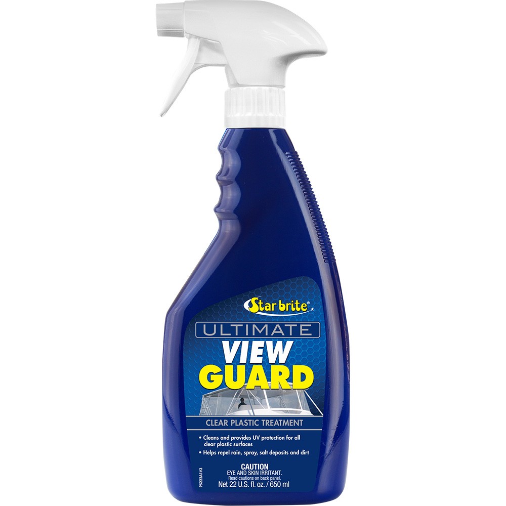 Star brite Ultimate View Guard Clear Plastic Treatment 95222 22 oz Spray