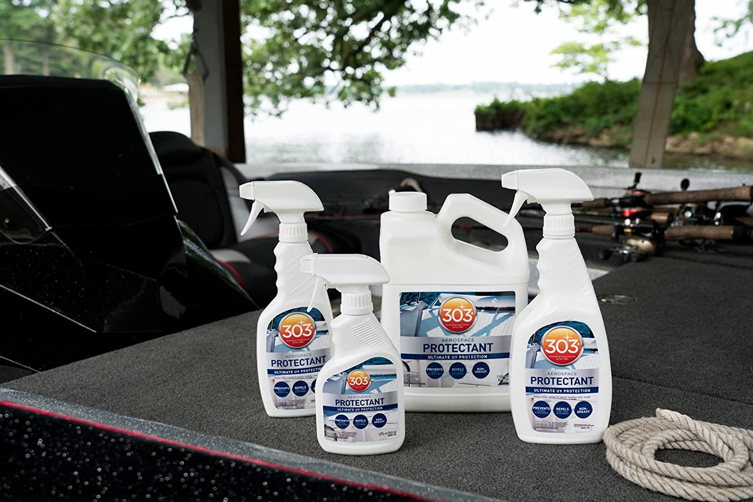 6 PACK 303 Aerospace Protectant 10 OZ Spray VINYL RUBBER PLASTIC LEATHER BOAT