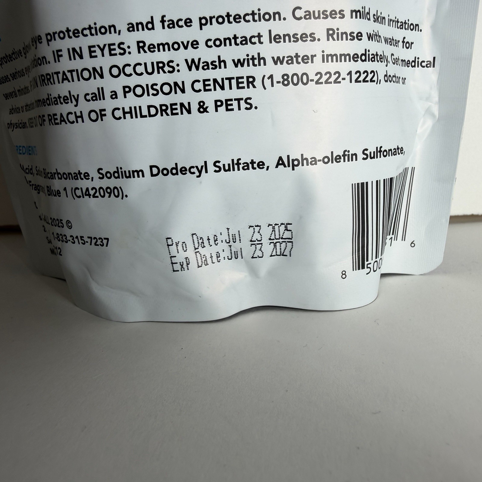 Foaming Toilet Cleaner Self-Activating Powder for Deep Cleaning Fights Stains