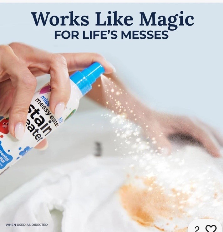 Miss Mouth’s Messy Eater Stain Treater Spray – 4oz Stain Remover – Newborn & …