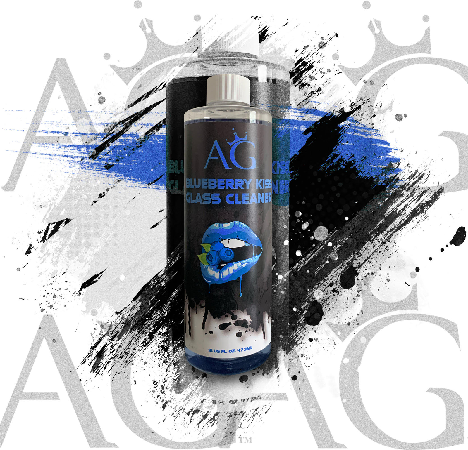 AG BLUEBERRY KISS GLASS CLEANER