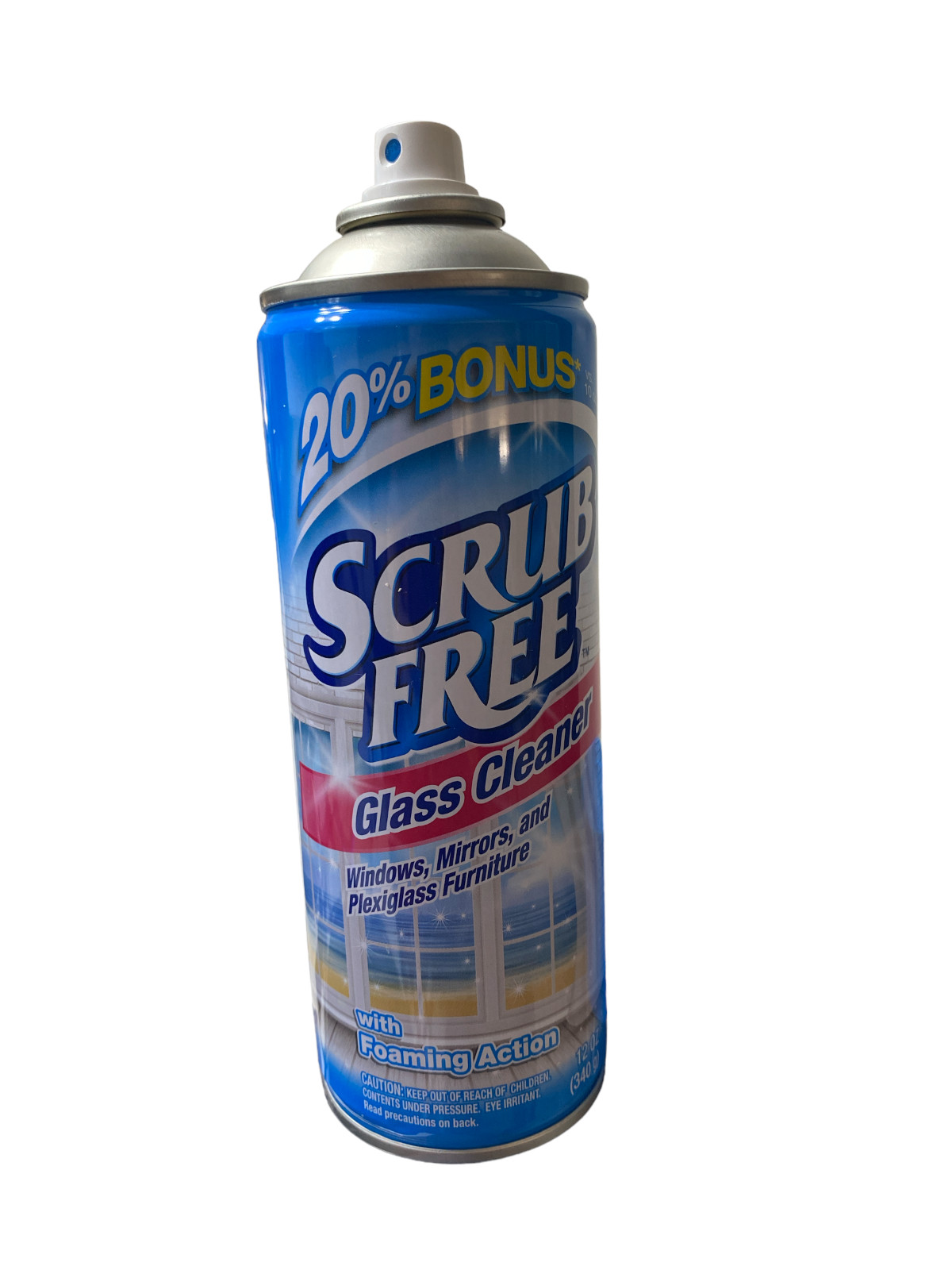 Scrub Free All Purpose Glass Cleaner with Foaming Action Pack of 4