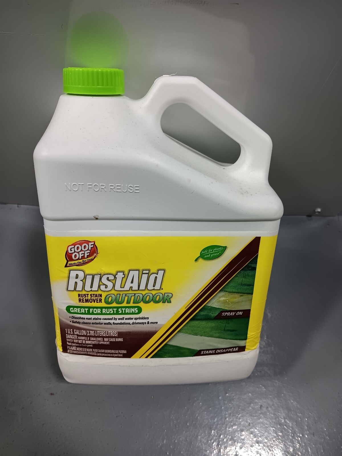 RustAid GSX00101 Goof Off Rust Stain Remover 1 Gallon