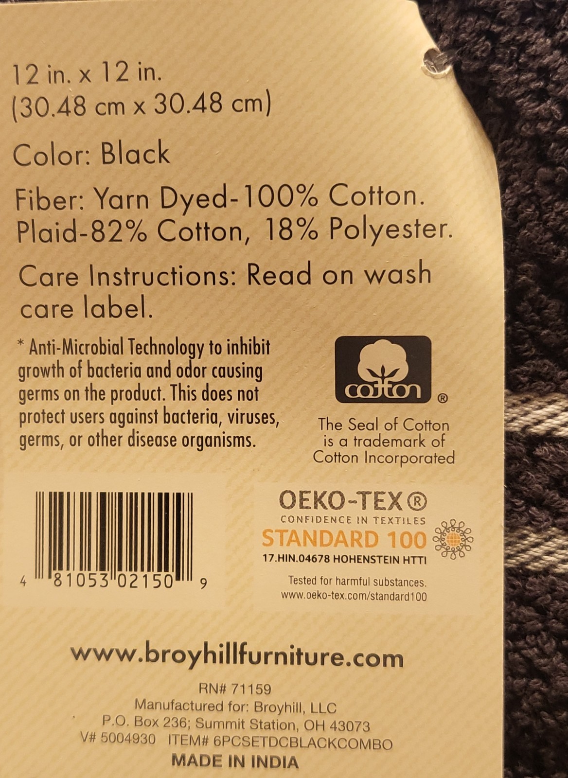 Brillo Basics Lavender Multi-Surface Cleaner – 2-Pack + 6 Broyhill Dish Cloths