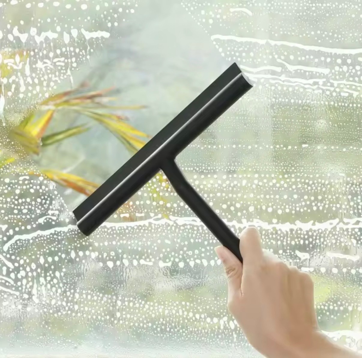 Premium Silicone Shower Squeegee – Modern Bathroom Glass & Mirror Wipe