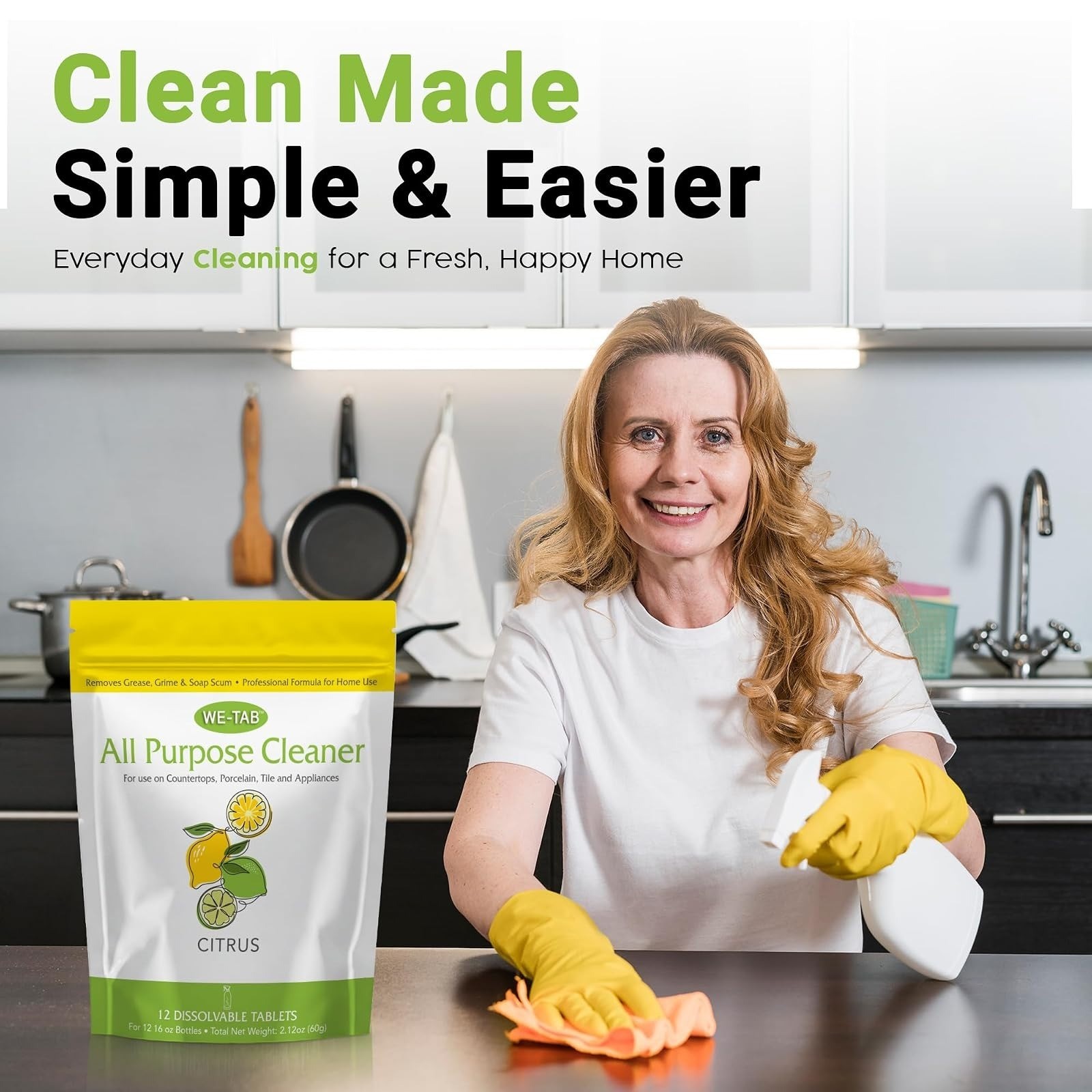 All Purpose Cleaner Concentrate Refill, Multi Surface Clean Refill, Non-toxic Cl
