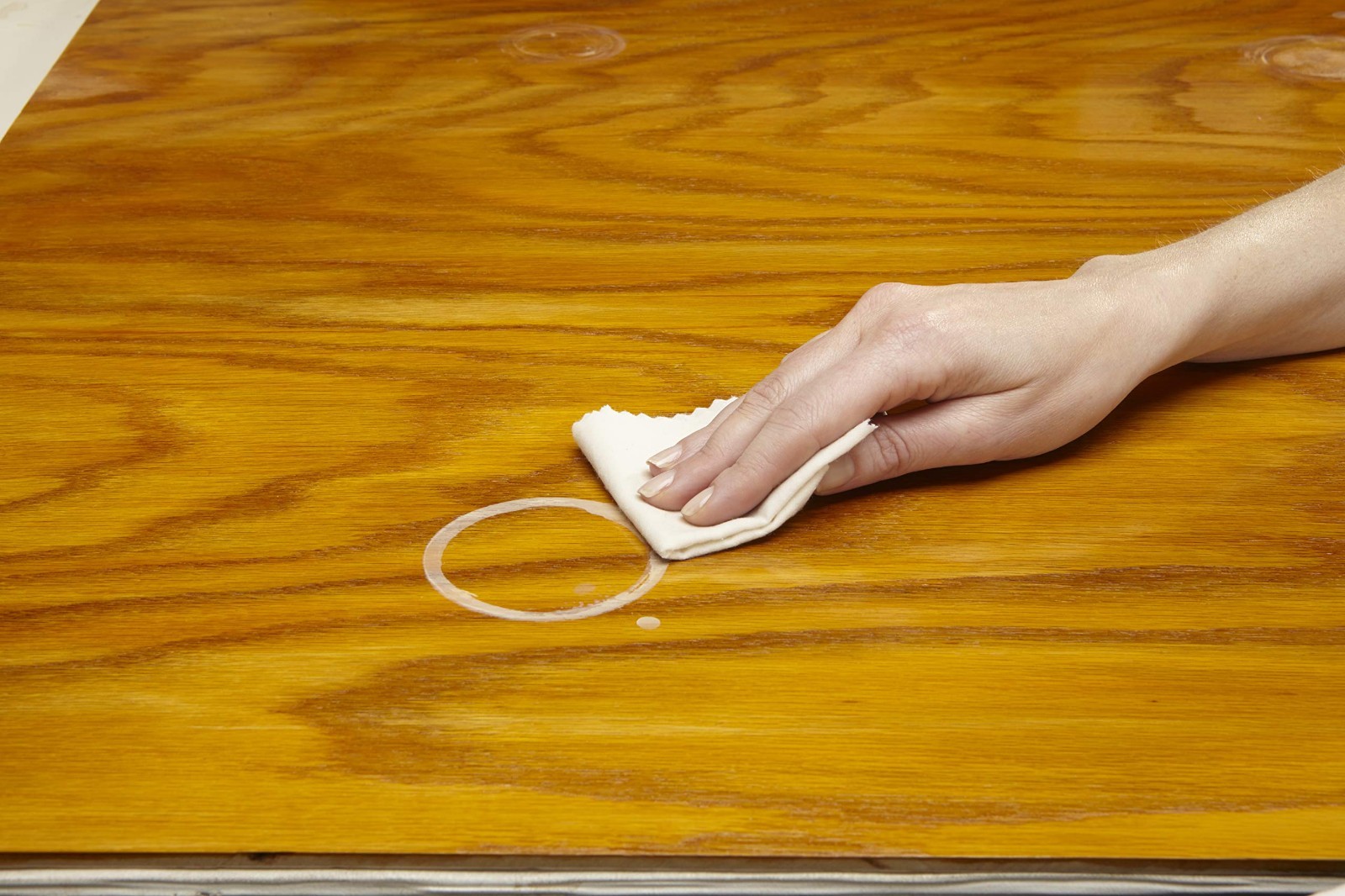 Reusable Water Mark Remover Cloth & Wood Polish Conditioner – Clean White Rings