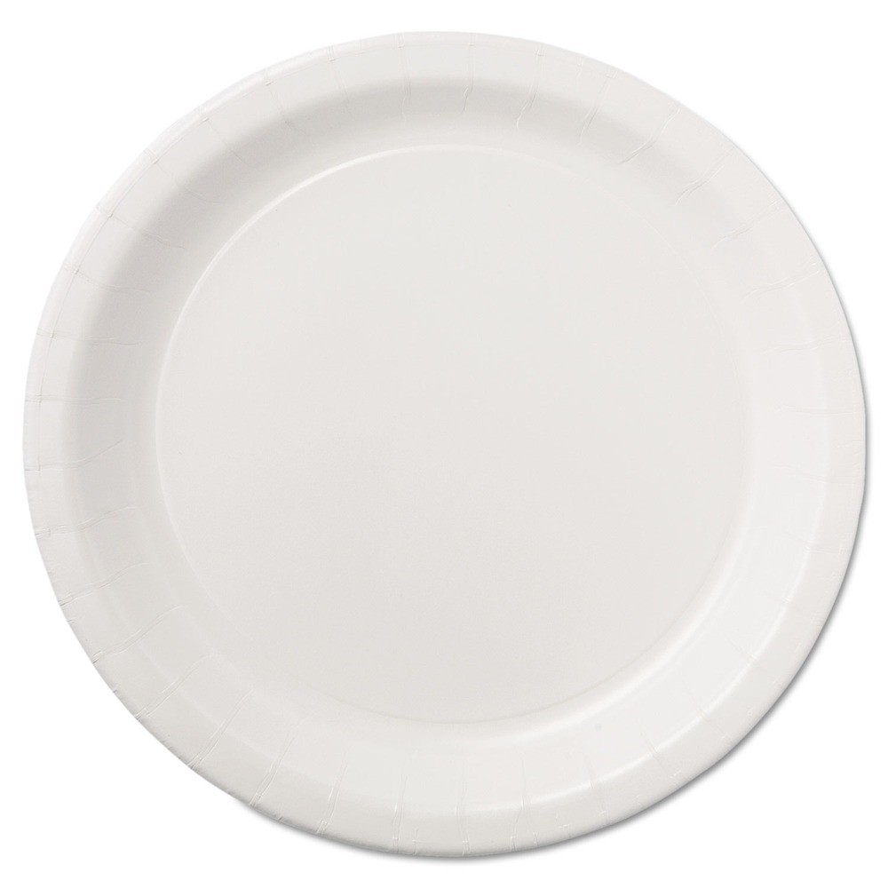 Hoffmaster PL7095 9 in. Coated Paper Dinnerware Plate – White (500/Carton) New