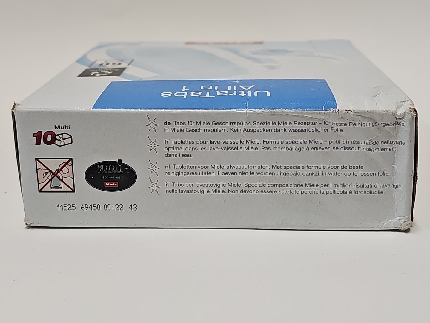 Miele UltraTabs All in 1 Dishwasher Tablets 60 Pack Fresh Scent NEW Sealed