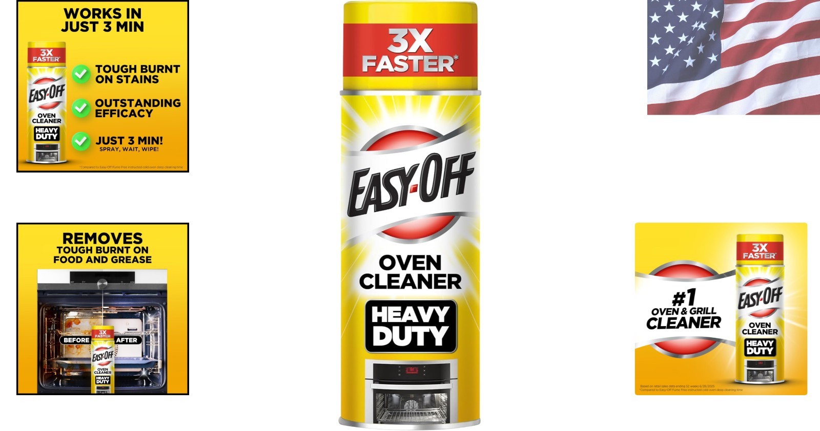 Multipurpose 14.5 Oz Oven Cleaner – Easy Spray for Stainless Steel Surfaces