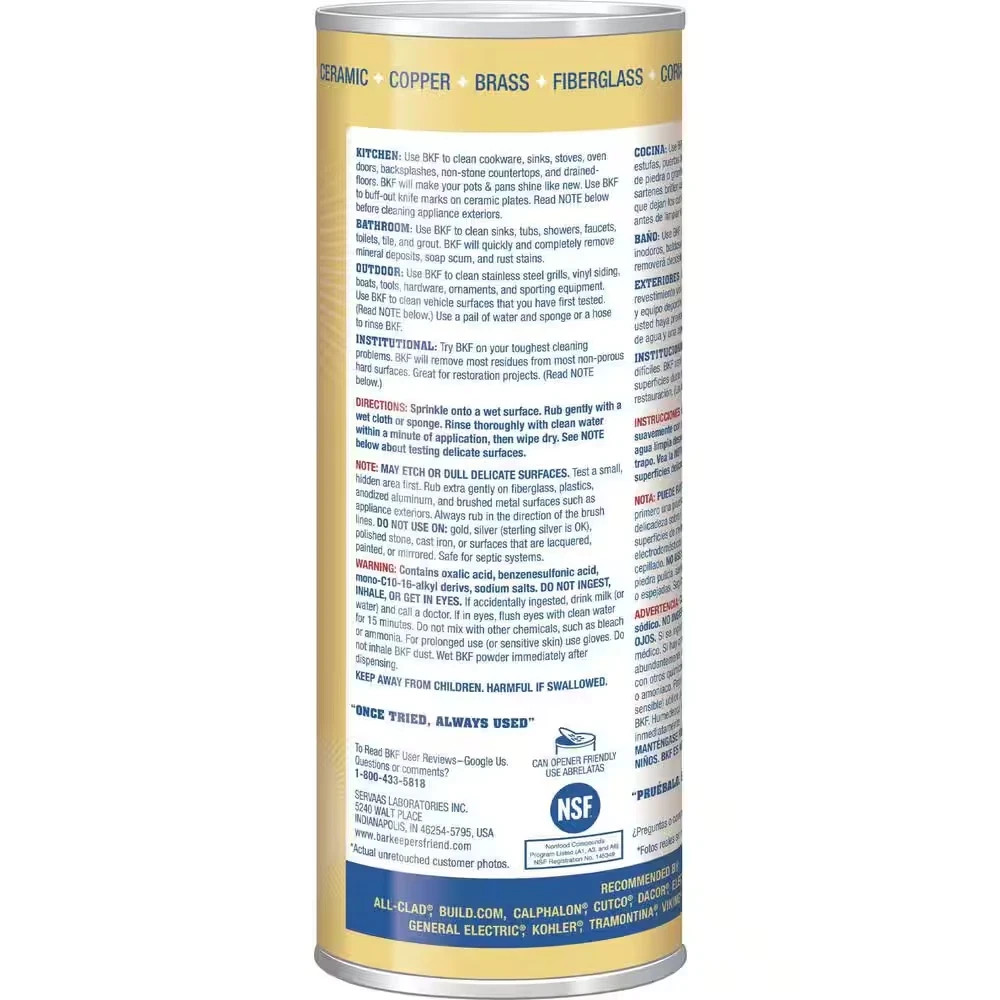 6 Pack of BAR KEEPER FRIEND All Purpose Bathroom Kitchen Cleaner & Polish 21 oz