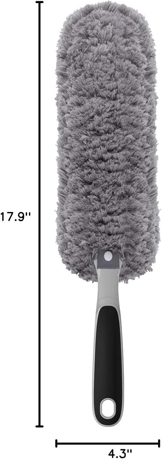 MR.SIGA Lint Free Microfiber Duster Washable Duster for Household Cleaning
