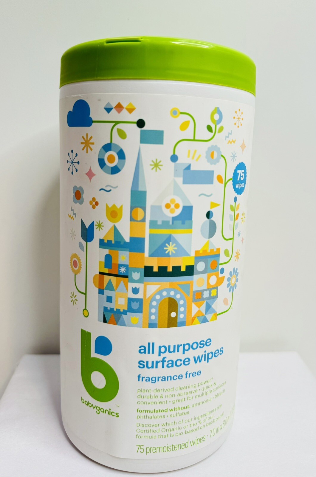 Babyganics All Purpose Surface Wipes