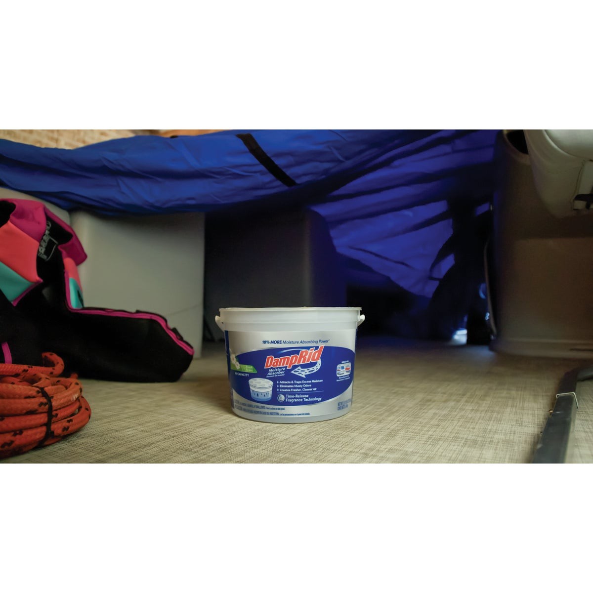 DampRid 2 Lb. 15.5 Oz Hi-Capacity Fresh Scent Moisture Absorber with DampRid