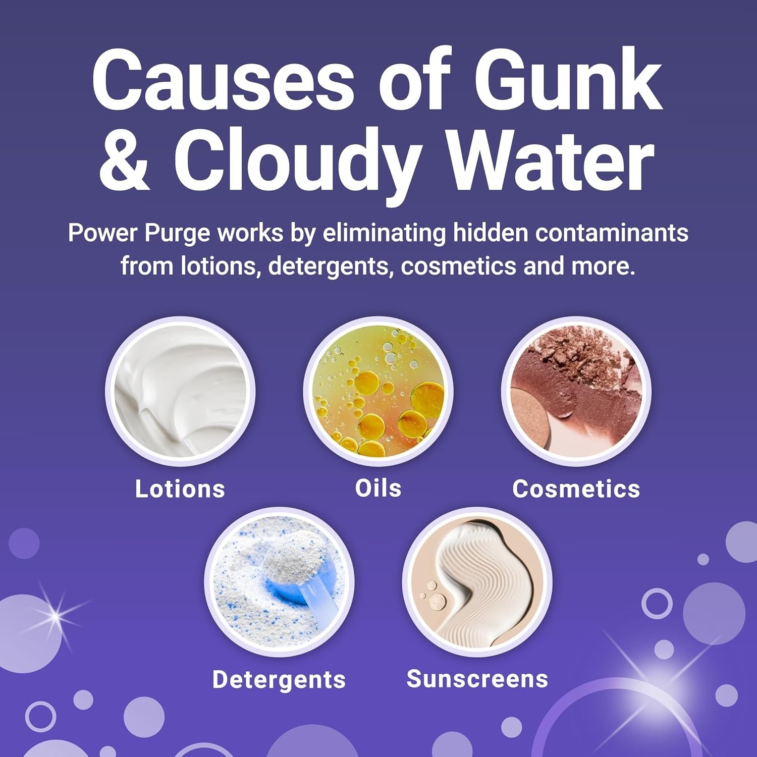 2oz Power Purge Hot Tub Cleaner – Effortlessly Remove Buildup & Improve Clarity