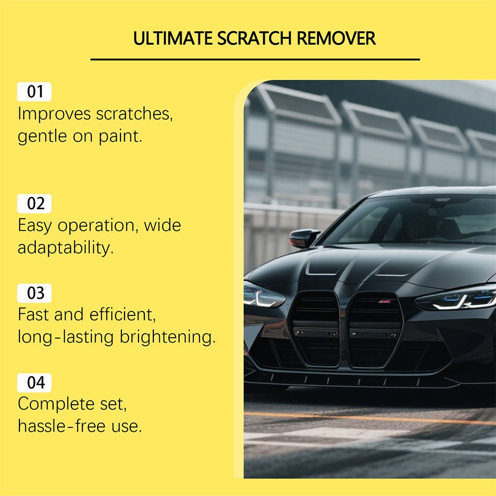 1/2/3PCS Nano Polix Scratch Remover,Quick Fix Removal Paste for Deep Scratches