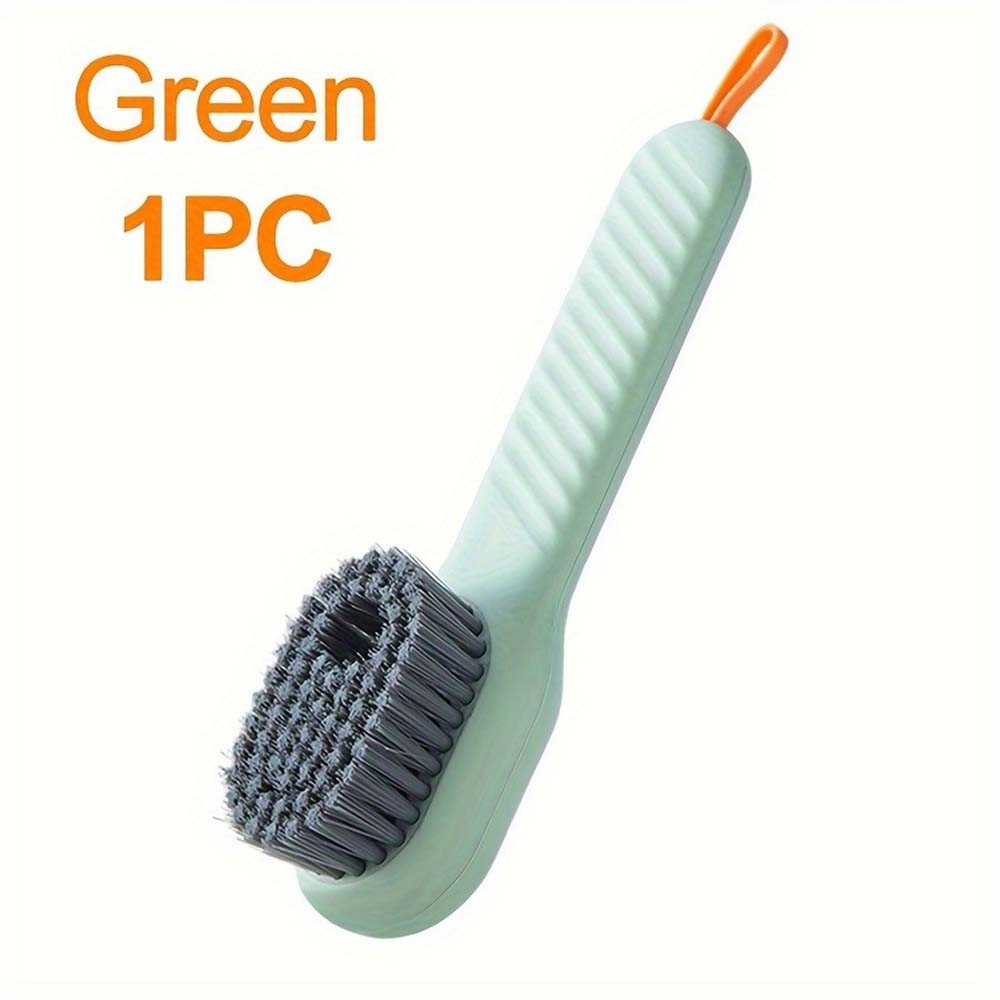 Mess-Free Well-Made Reliable Dependable Liquid-Dispensing Shoe Brush By Pressing