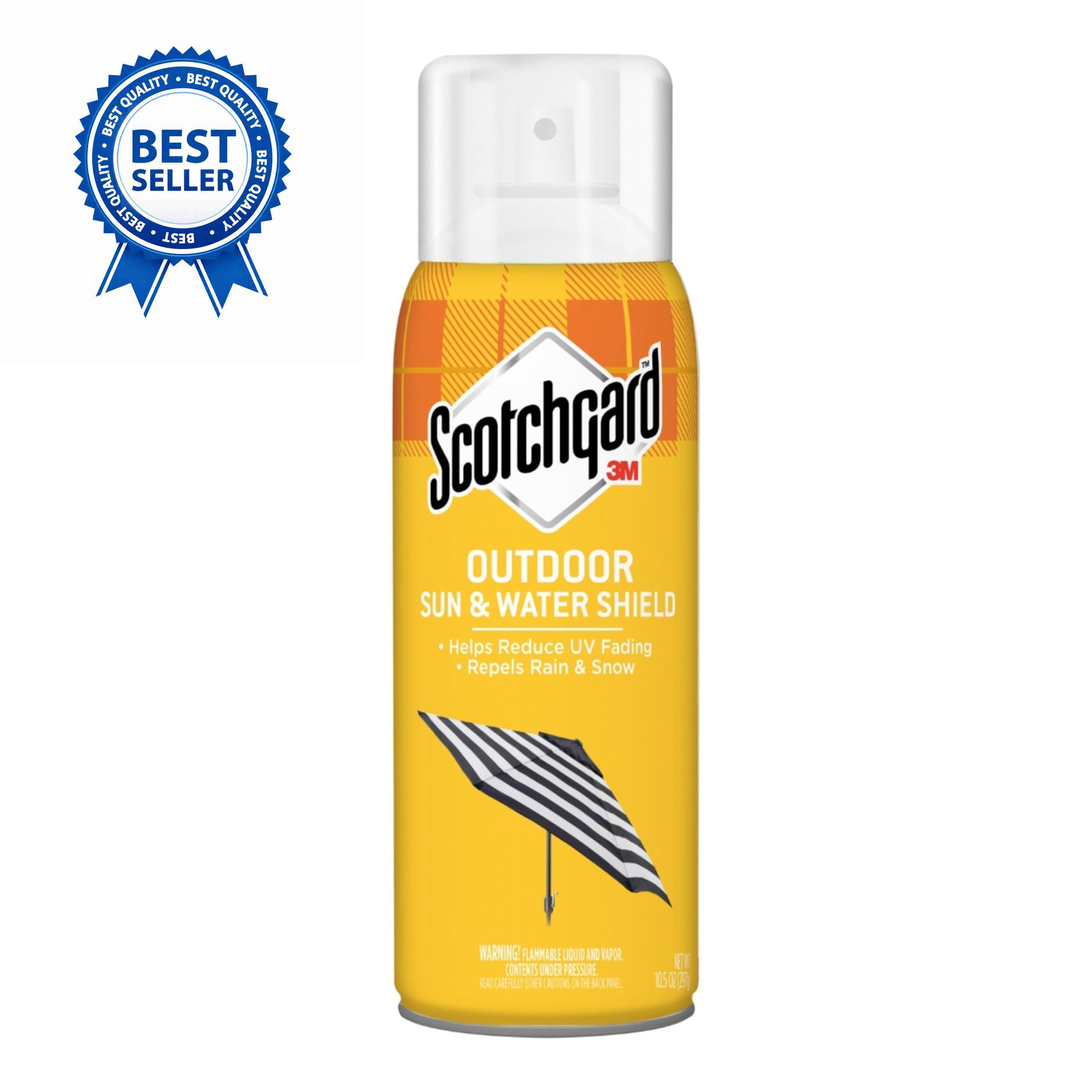 Scotchgard Outdoor Water & Sun Shield 10.5 Fl Oz (Pack of 1), Transparent