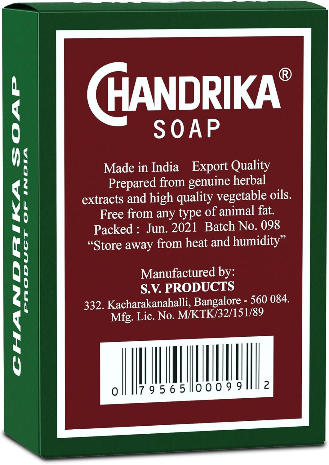 Bath and Body Ayurvedic Bar Soap, Pack of 10 – DIRECT FROM CHANDRIKA –