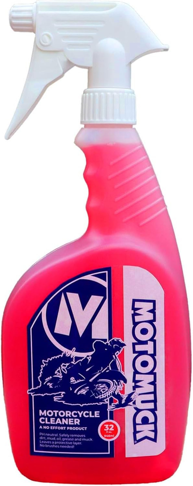 Motorcycle Cleaner Nano Tech PH Neutral 32 Oz Bottle Safe On All Surfaces and