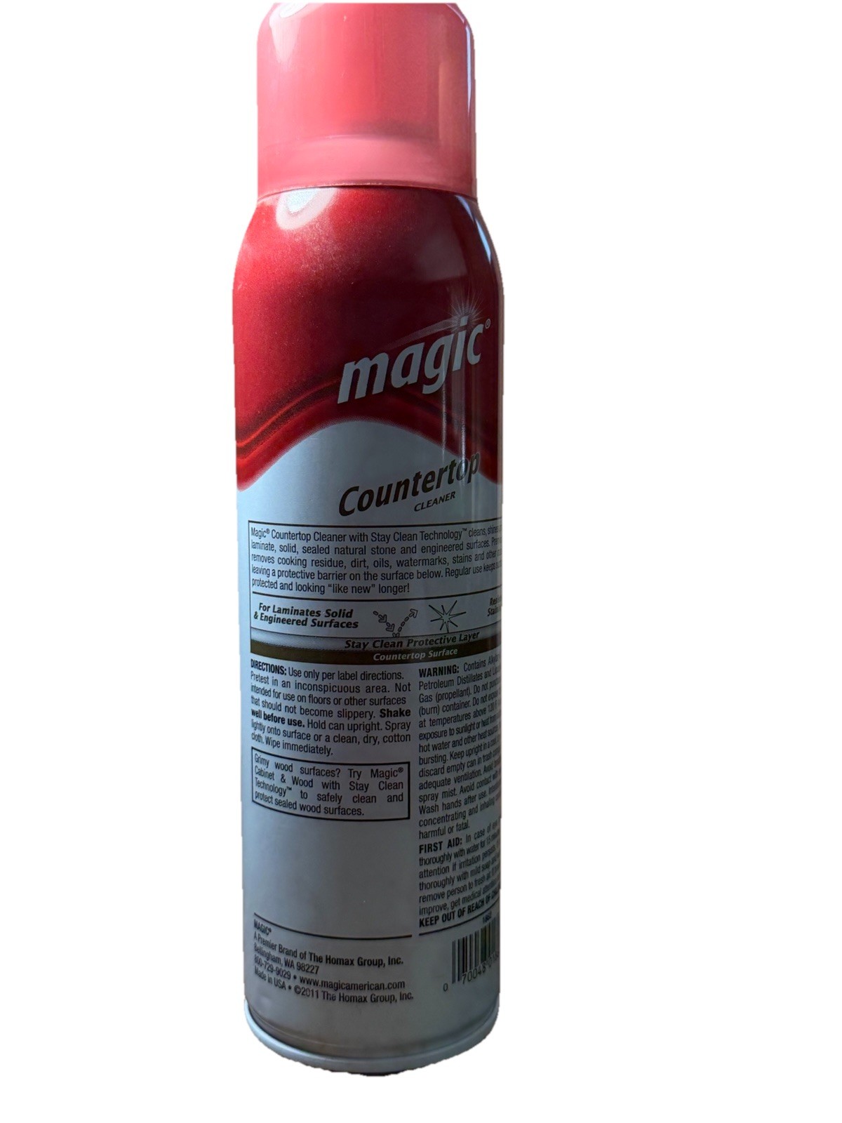 Magic Countertop Cleaner, Ideal for Laminate, 17oz DISCONTINUED Red/White Bottle