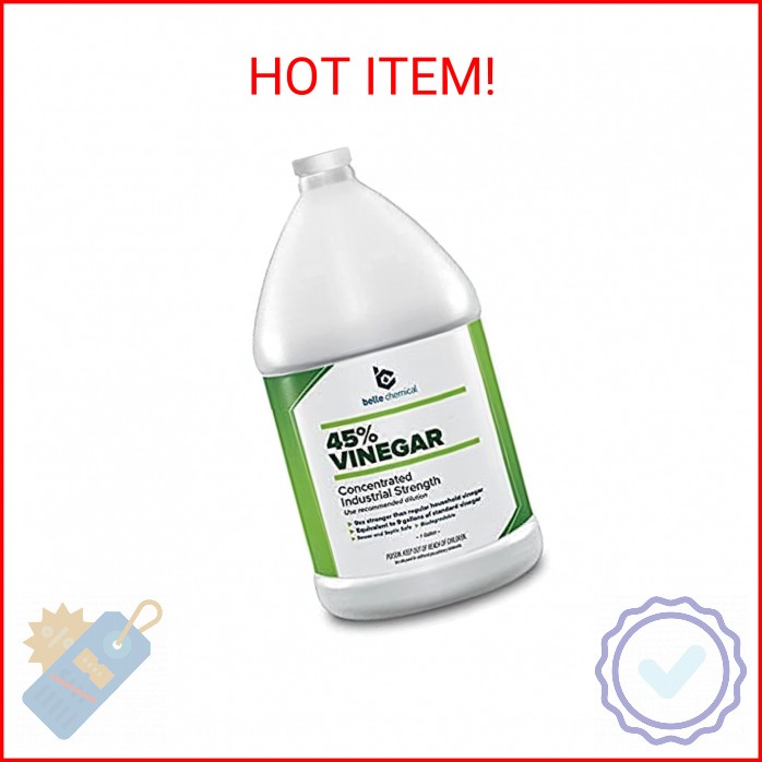 45% Pure Vinegar – Concentrated Industrial Grade (1-Gallon)
