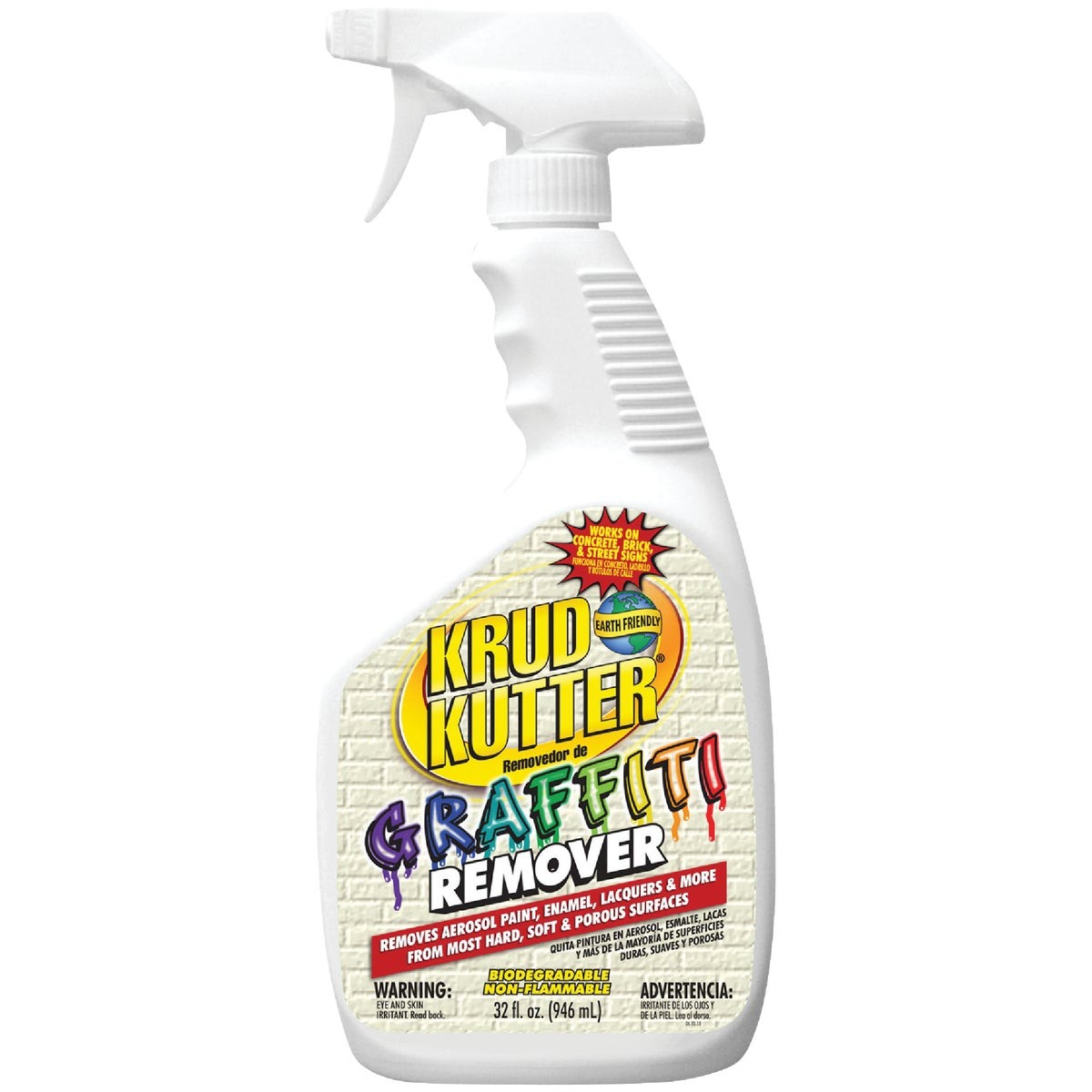 Krud Kutter 32 Oz. Trigger Spray Graffiti Remover Spray GR326 Krud Kutter GR326