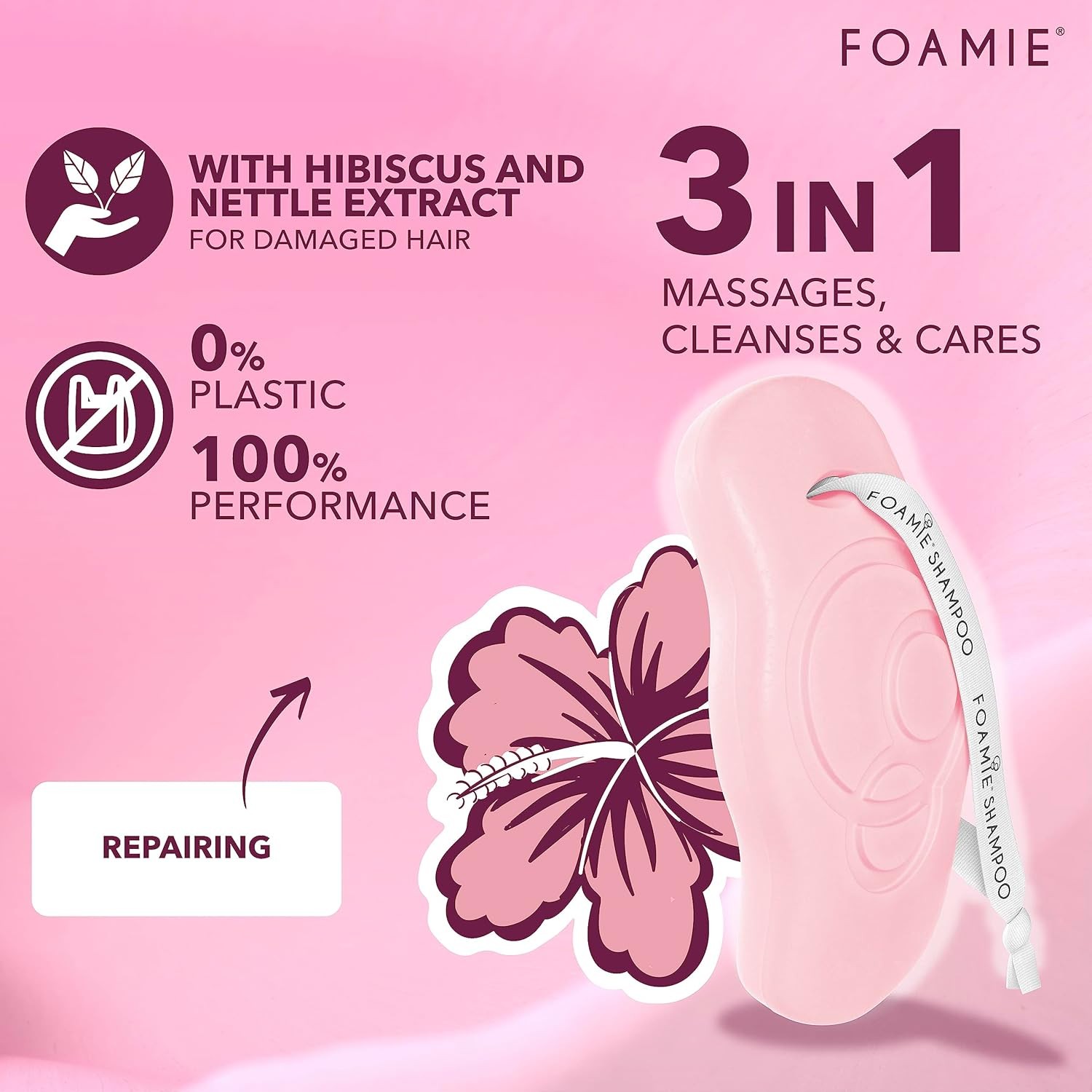 Foie Natural Shpoo Bar Soap-Free, Paraben & Sulfate Solid Shpoo