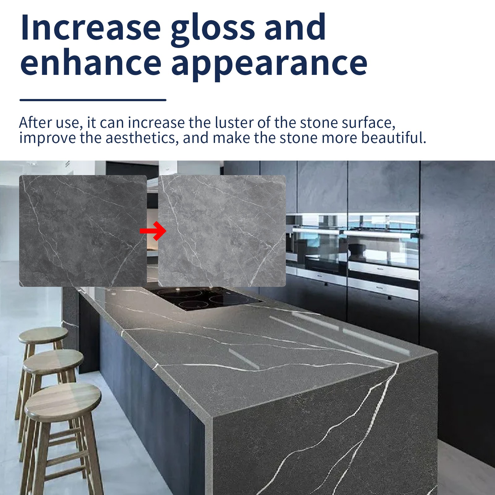 Marble Granite Stone Polish Sealer Protective Coating High Gloss Shine 100ml