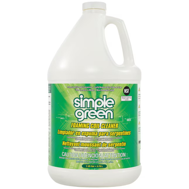 Simple Green Foaming Coil Cleaner 1 -Gallon Degreaser
