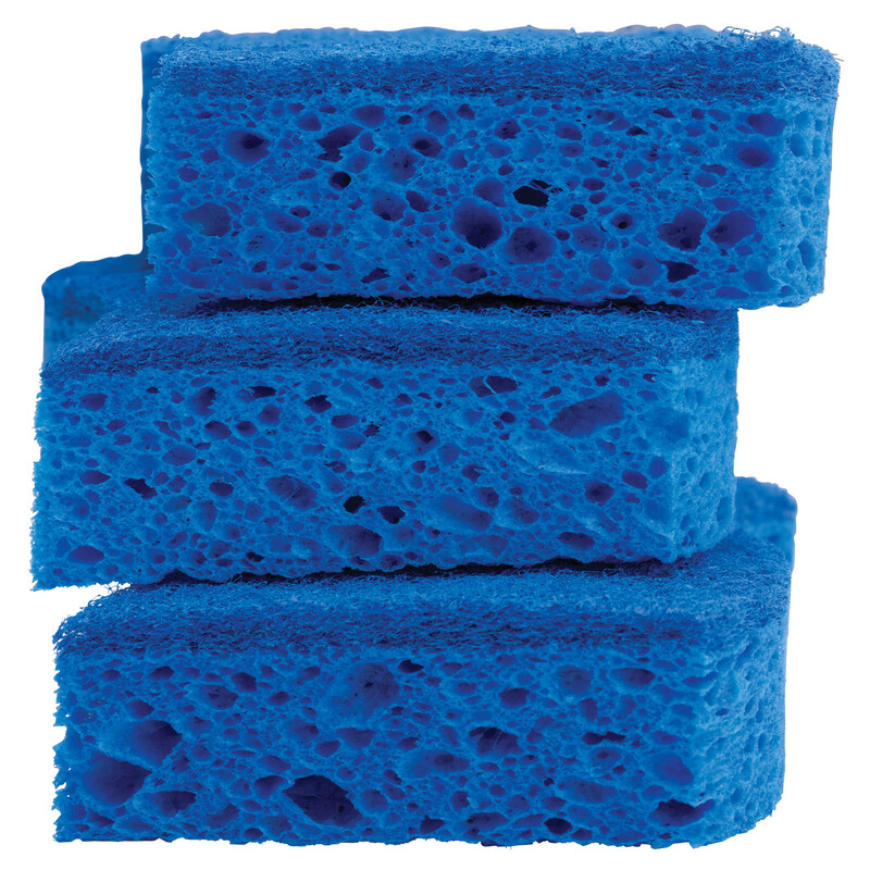Scotch-Brite Non-Scratch SCRUB SPONGES 3 ct Multi-Purpose Absorbent MP-3-8-D NEW