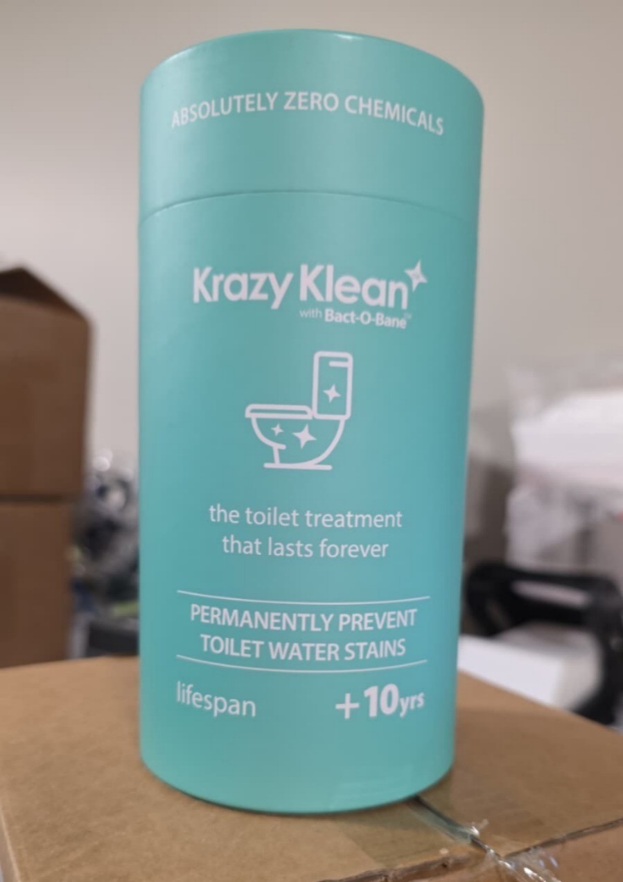 Krazy Klean Pro Toilet Cleaner Household Cleaning Solution Pack of 2